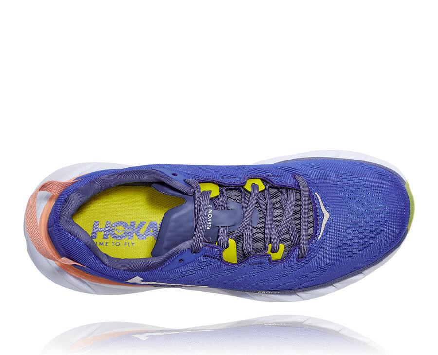 Hoka One One Elevon 2 Löparskor Dam - Blå/Vita - GJRDB-8469